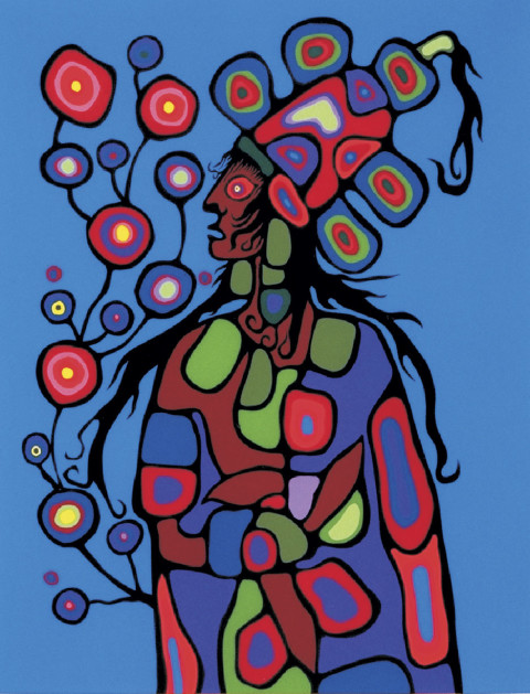 "Shaman" Limited Edition Serigraph Edition of 180.